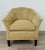 Original Retail $4060, timeless Theodore Alexander Modern Art Deco Style Club Chair, gold, ivory, and chocolate brown...