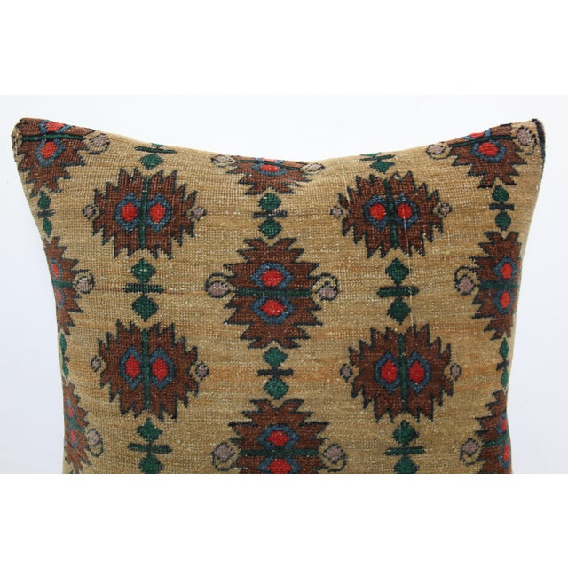 Handmade Decorative Vintage Rug Cushion Cover - 20'' X 20'' For Sale In Tampa - Image 6 of 9