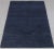 Navy Solid Handwoven Premium Natural Jute Yarn Flatweave Rug 9x12 Ft. For Sale - Image 12 of 12