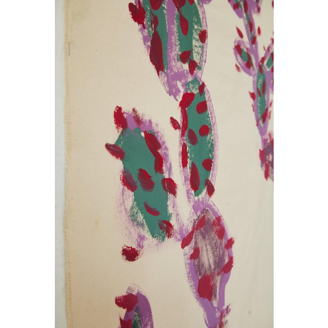 "Everytime We See Each Other Is the Last Time" Original Cactus Acrylic Painting by Simon Findlay For Sale - Image 10 of 12