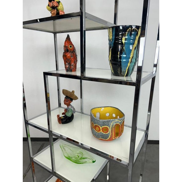 1960s Mid-Century Modern Etagere in Chrome by Milo Baughman, 1960s For Sale - Image 5 of 13
