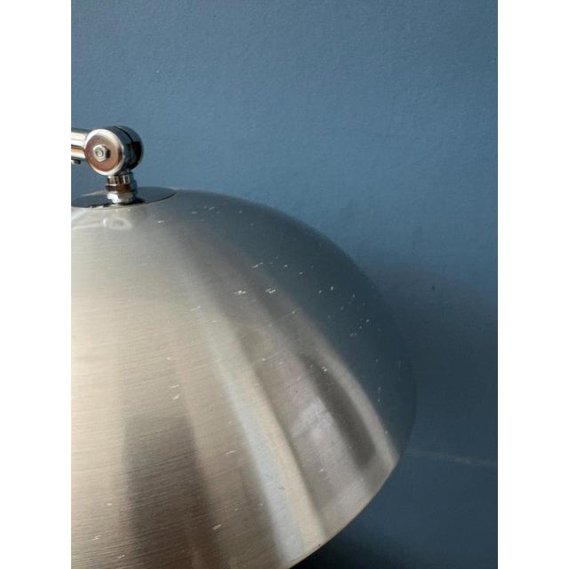 Bauhaus Silver Hala 144 Table Lamp by Herman Busquet for Hala Zeist For Sale - Image 9 of 11