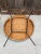 Wood Mid Century Rattan Club Chairs - a Pair For Sale - Image 7 of 12