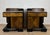 Art Deco Nightstands with Columns, 1940, Set of 2 For Sale - Image 4 of 12