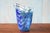 1970s Anactacia Glass Double Ribbon Art Vase Handmade in Greece 10" For Sale - Image 5 of 9
