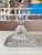 Traditional Vintage quilted crystal pedestal dish tazza footed pastry dish For Sale - Image 3 of 6