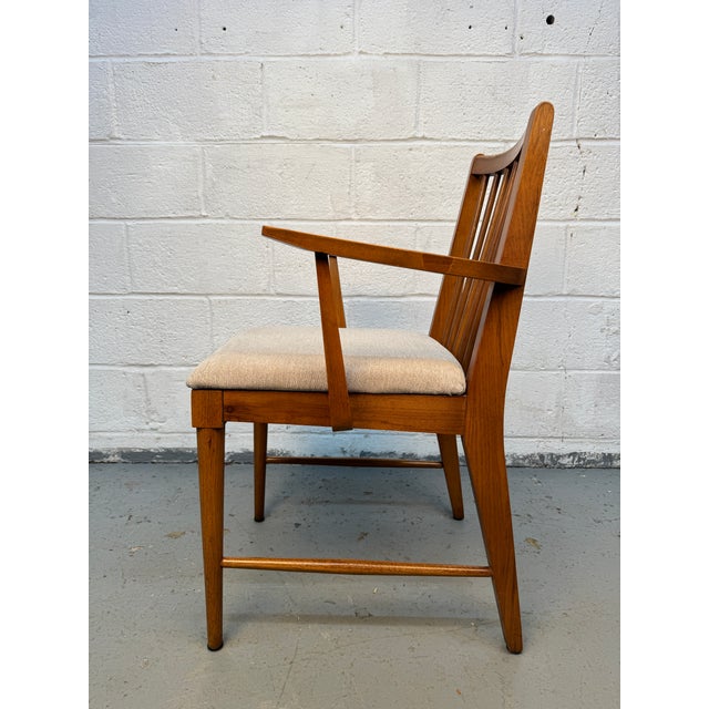 Set of Six Mid 20th Century Spindle-Backed Dining Chairs For Sale In New York - Image 6 of 17