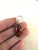 Sterling Silver and Amber Vintage Earrings For Sale - Image 4 of 4