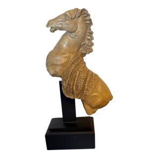 Austin Productions Vintage Majestic Tang Durastone Sculpture For Sale