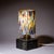 Small Table Lamp with Glass Shade, 1960s For Sale - Image 9 of 9
