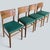 Vintage Oak Dining Chairs, 1960s, Set of 4 For Sale - Image 4 of 9