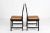 Mid-Century Modern 1970s Manner of Motina Black Lacquered Beech & Cane Dining Chairs, Set of Eight For Sale - Image 3 of 8