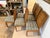 Set of 6 David Francis Furniture Stacked Bamboo Collection Dining Chairs. For Sale In Naples, FL - Image 6 of 9