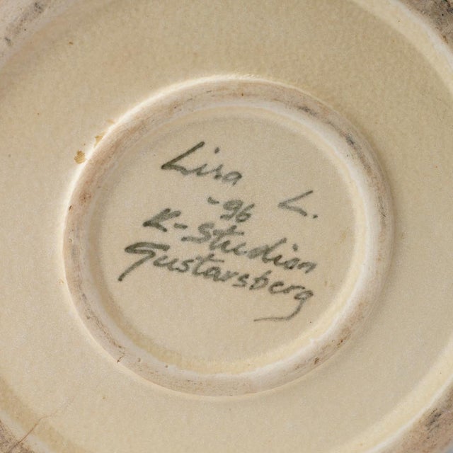 Ceramic Face Vase by Lisa Larsson for Gustavsberg, Sweden, 1977 For Sale - Image 7 of 8