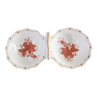 Herend Chinese Bouquet Rust 1960s For Sale