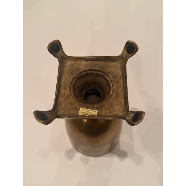 Brass Lidded Pineapple Jars -a Pair For Sale - Image 9 of 10