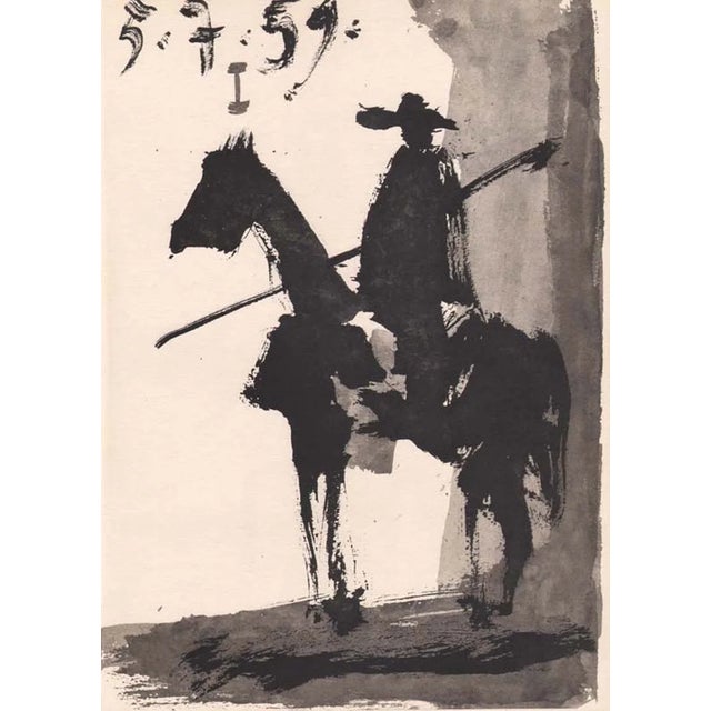 Artist: Pablo Picasso Country: Spain Title: Toros y Toreros 1 dated 5/7/59 Medium: Bichromie Marks: Not signed not...