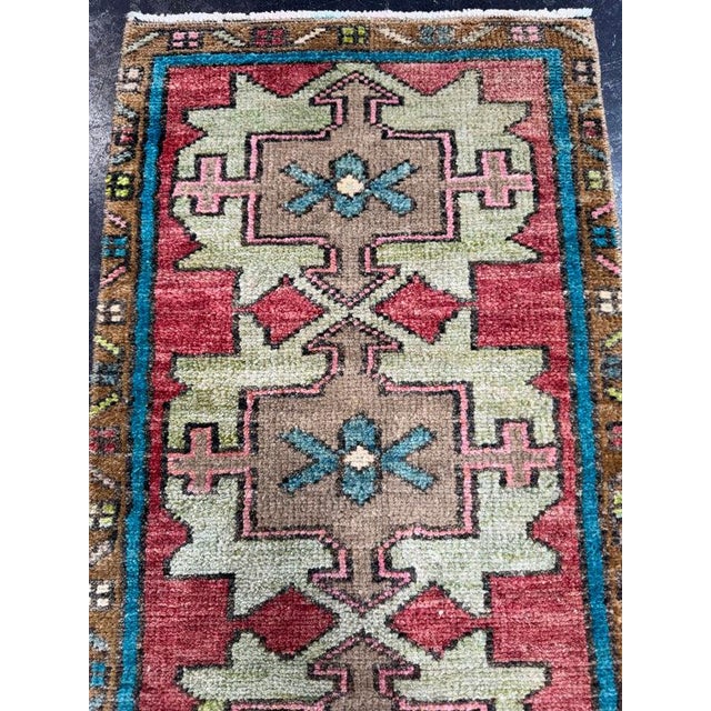 Turkish Yastik Rug 1'5" x 2'6" #23868 Explore a curated collection of hallway runners, wool rugs, and handmade...