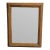 Vintage Folk Art Tramp Art Wood Frame With Geometric Carving For Sale