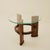 Coffee table by Osvaldo Borsani for Arredamenti Borsani, designed in 1935. Crafted in oak with ebonized details and a...