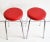 Mid-Century Modern Vintage Space Age Kitchen Stools, 1960s, Set of 2 For Sale - Image 3 of 12