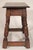 William and Mary Style English Oak Joint Stool For Sale - Image 4 of 10