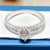 Tiffany & Co. Platinum 0.59ctw Diamond Engagement Ring sz 5.25 For Sale In Philadelphia - Image 6 of 12