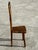 1960s French Sculptural Olive Wood High-Back Chairs in the style of Alexandre Noll, 1960s, Set of 6 For Sale - Image 5 of 15