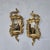 A super pair of Chinese Chippendale gilt wood wall mirrors, in very good overall condition. 35" length 15" wide 6" depth