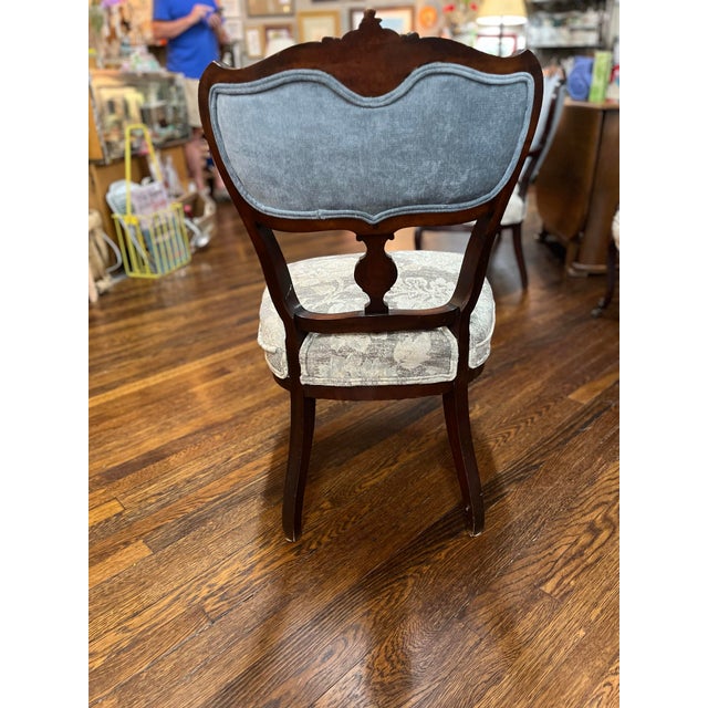 Late 19th Century Victorian Settee and 2 Matching Chairs For Sale - Image 11 of 11