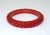 Plastic Bakelite Style 1940's Carved Bangle Bracelets, Set of 3 For Sale - Image 7 of 11