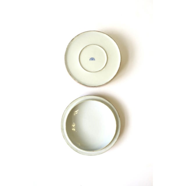 French Porcelain Jewelry Box For Sale - Image 11 of 13