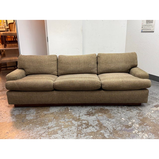 Design Plus Gallery presents a Tweed Sofa by John Wheatman for San Francisco Marco Fine Furniture. This piece offers a...