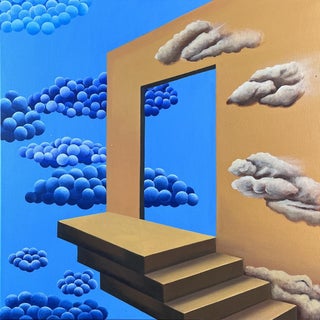 Marta Rynkiewicz, Composition No 2: The Lightness, Acrylic on Canvas, 2025 For Sale