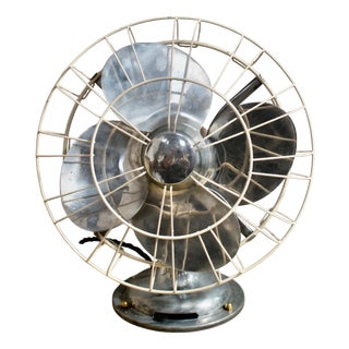 Mid-Century Industrial Desk Fan from Limit Manufacturing Ltd, 1958 For Sale