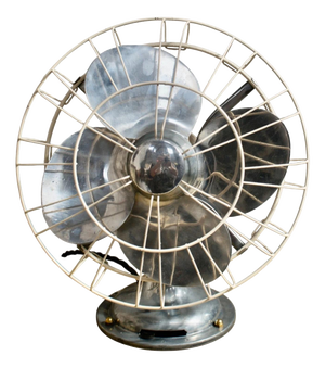 Mid-Century Industrial Desk Fan from Limit Manufacturing Ltd, 1958