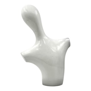 Postmodern Ceramic Bust Sculpture, Italy 1980s For Sale