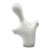 Postmodern Ceramic Bust Sculpture, Italy 1980s For Sale
