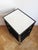 Black Vintage Czechoslovak Functionalist Étagère in Black Wood and Bevelled Glass, 1940s For Sale - Image 8 of 10