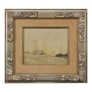 Vintage Mid Century Don Hornberger Landscape Oil Painting