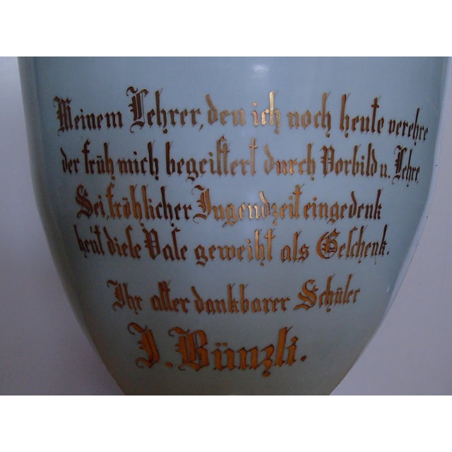 Art Nouveau Amphora Floor Vase For Sale - Image 4 of 12