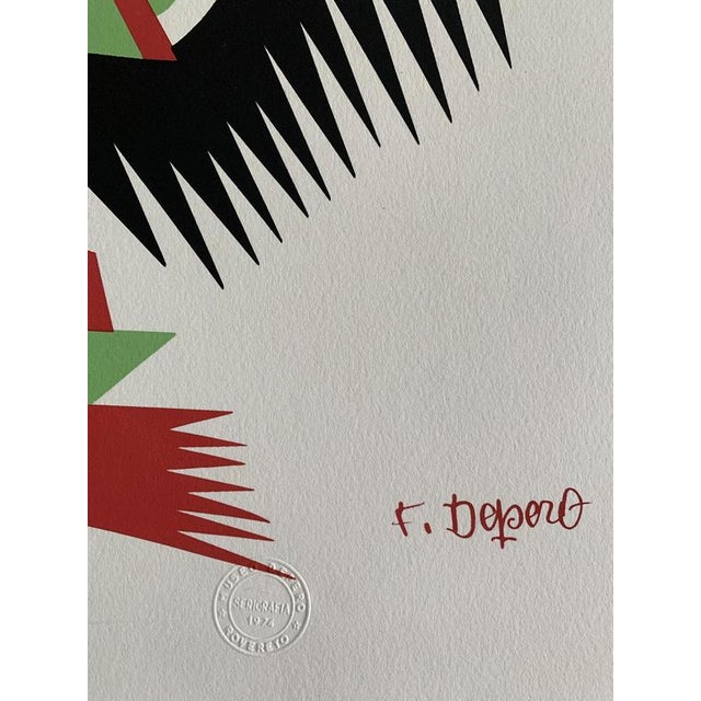 Fortunato Depero, The Twins, 1974, Print on Paper For Sale - Image 14 of 18