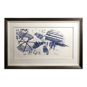 James Rosenquist "Carousel" State II 1978 Hand Signed #Ed Etching W/Custom Frame