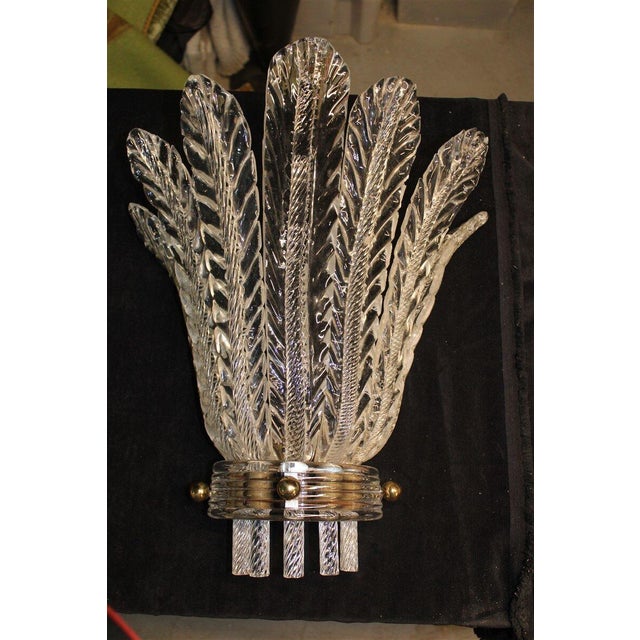 Metal Blue Catalogue Wall Lights from Venini, 1930s, Set of 2 For Sale - Image 7 of 18