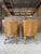 Wood Set of Four Vintage Rustic Rattan Dining Armchairs by Henry Link With Original Cushions For Sale - Image 7 of 12