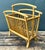 Vintage Coastal Rattan Newspaper Rack For Sale - Image 10 of 12