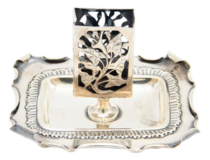 Matchbox Holder in Silver