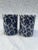 Blue and White Floral Porcelain Salt and Pepper Shakers a Pair For Sale - Image 4 of 7