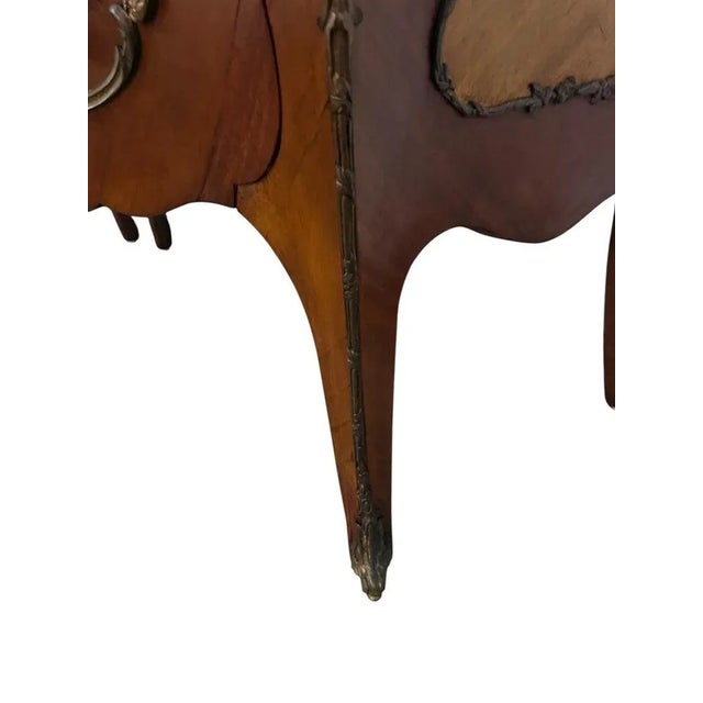 Pair of Spanish Bombe Chests With Portuguese Marble Tops For Sale - Image 13 of 15