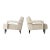 Pair of Paul Laszlo Style Lounge Chairs For Sale